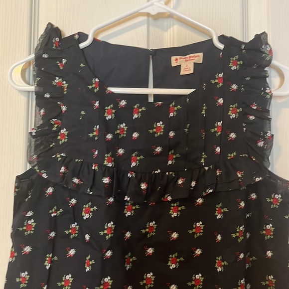 Brooks Brothers floral blouse size 2 - Picture 2 of 6